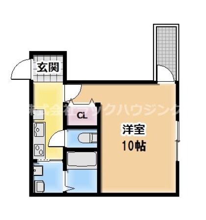 フジパレス今津中Ⅱ番館の物件間取画像